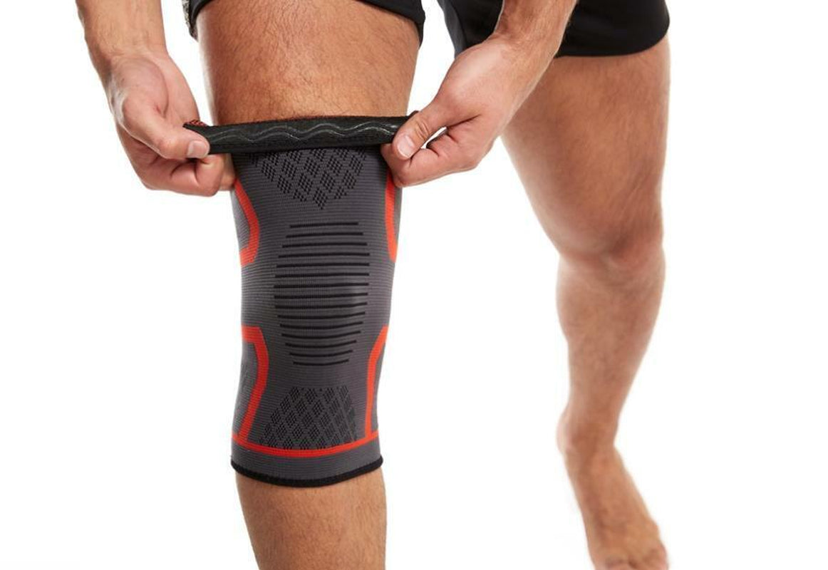 Knee Sleeve Compression Brace Support for Sport Joint Pain Arthritis Relief